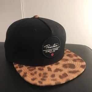 Primitive SnapBack strap back leopard